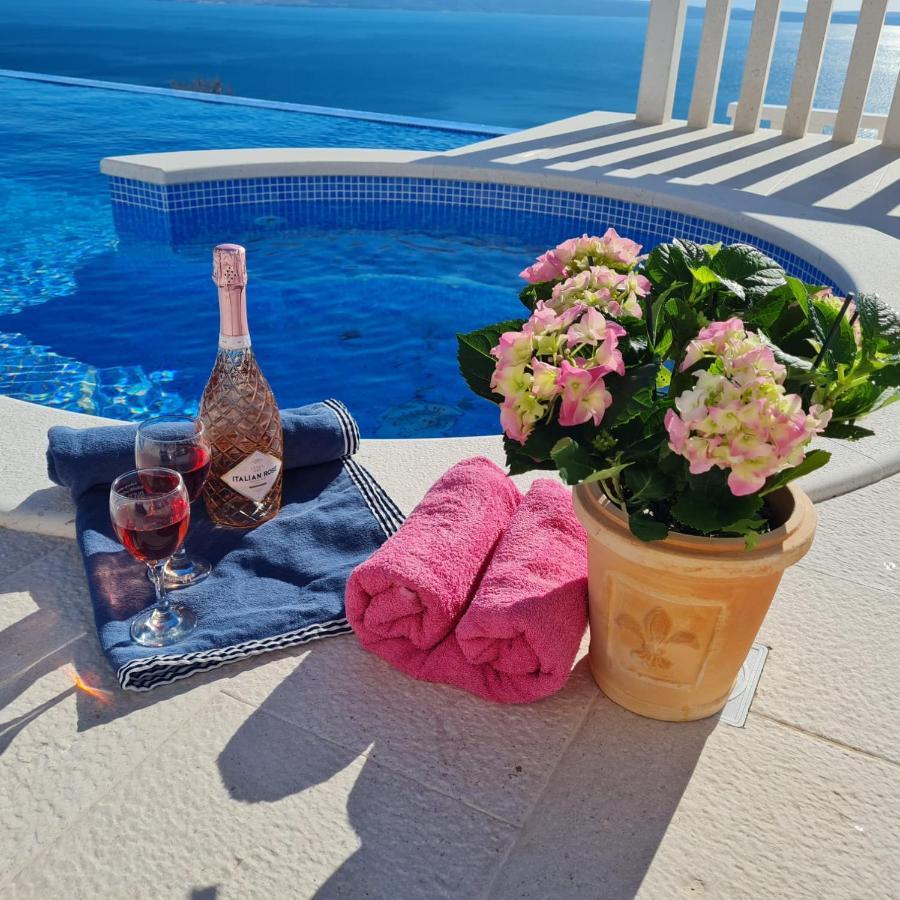 Sea View Luxury Apart Hotel Villa Conte With Swiming Pool And Romantic Spa Подстрана Екстер'єр фото