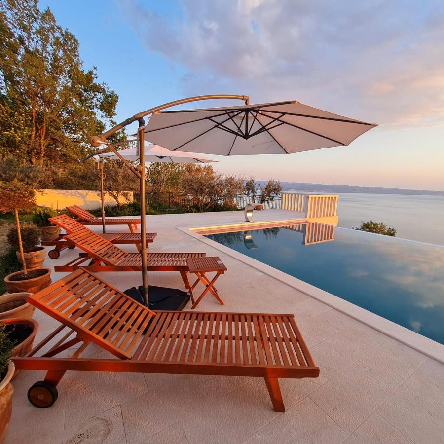 Sea View Luxury Apart Hotel Villa Conte With Swiming Pool And Romantic Spa Подстрана Екстер'єр фото