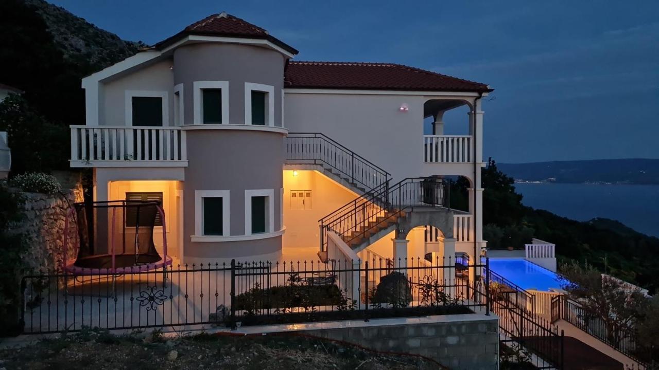 Sea View Luxury Apart Hotel Villa Conte With Swiming Pool And Romantic Spa Подстрана Екстер'єр фото
