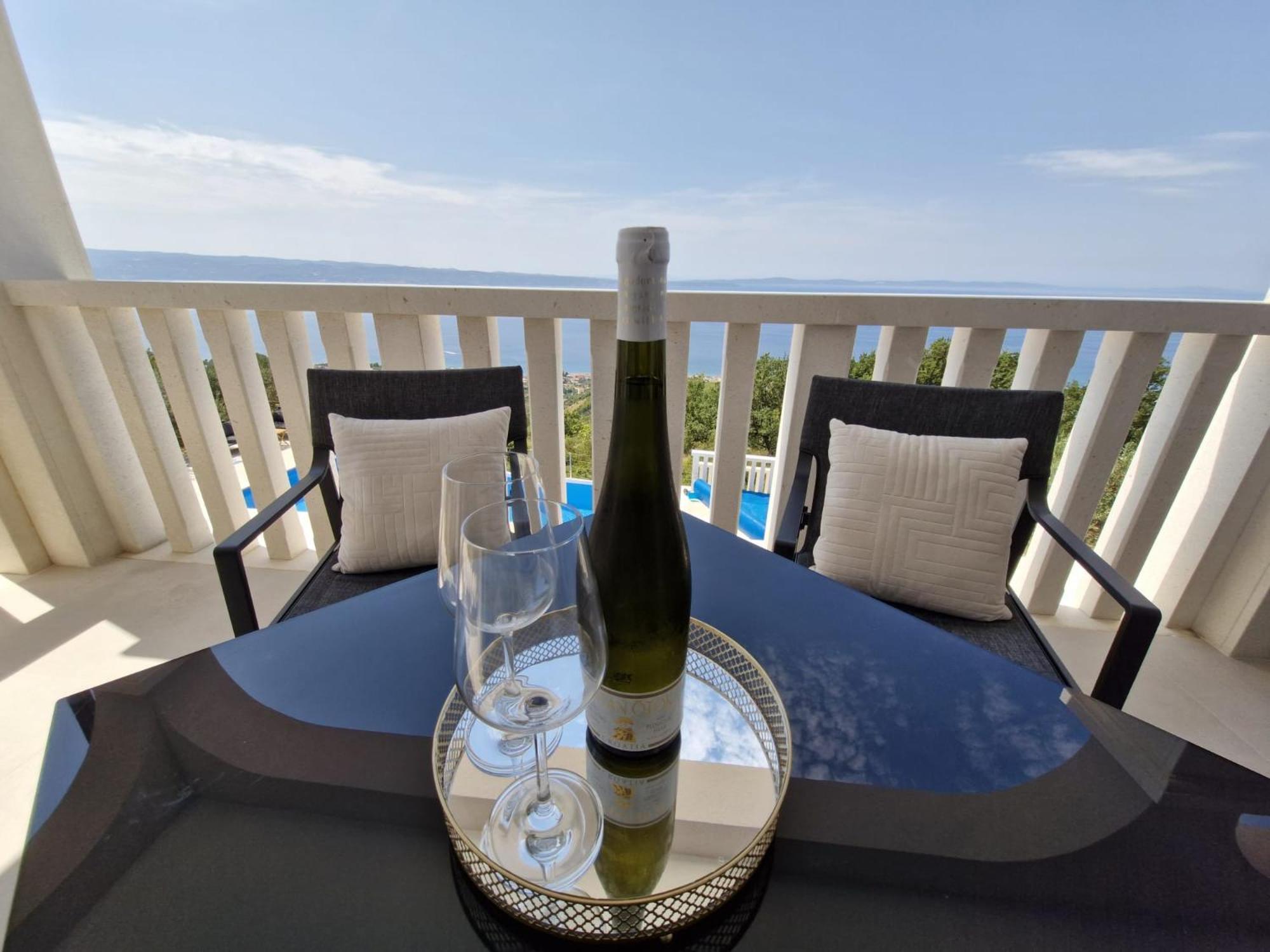Sea View Luxury Apart Hotel Villa Conte With Swiming Pool And Romantic Spa Подстрана Екстер'єр фото