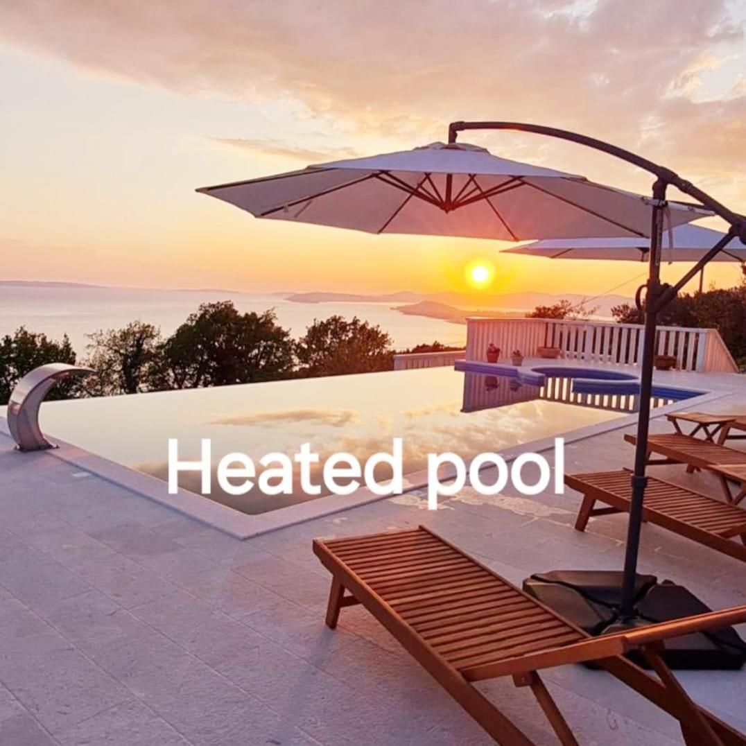 Sea View Luxury Apart Hotel Villa Conte With Swiming Pool And Romantic Spa Подстрана Екстер'єр фото